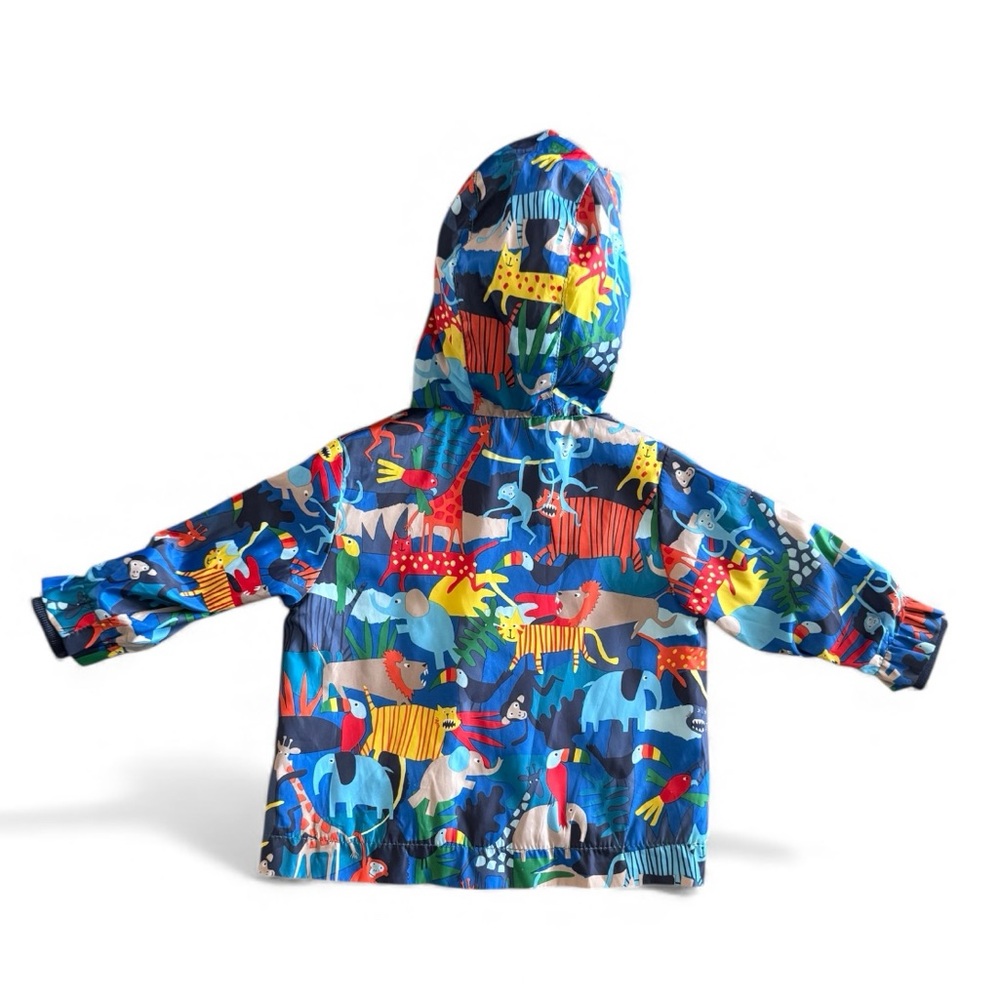 🍁Paul Smith Baby Animal Print Hooded Jacket 3M | Designer Infant Raincoat - Picture 4 of 7